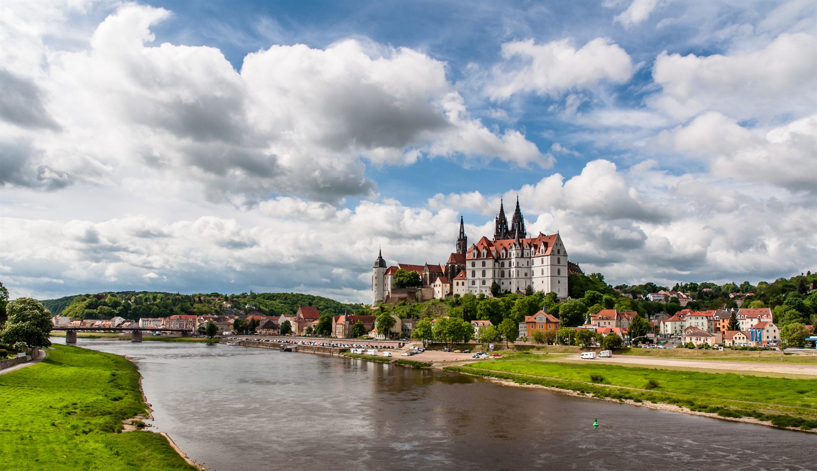 Meissen castle above the Elbe